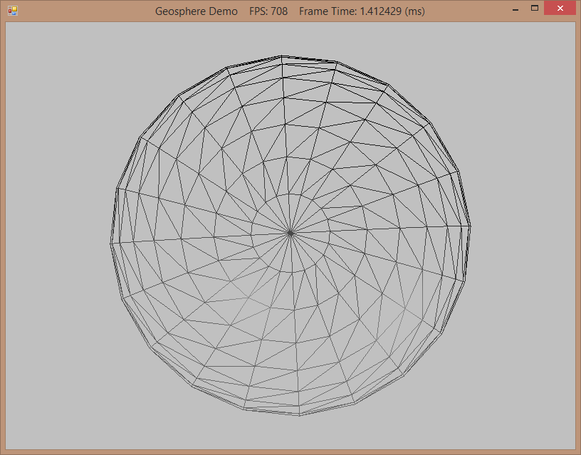 Geodesic Sphere Tessellation