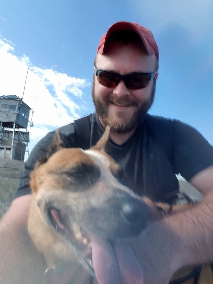 Me and Kota on top of Mt. Cardigan